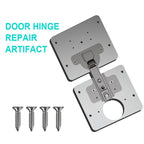 Hinge plate repair piece