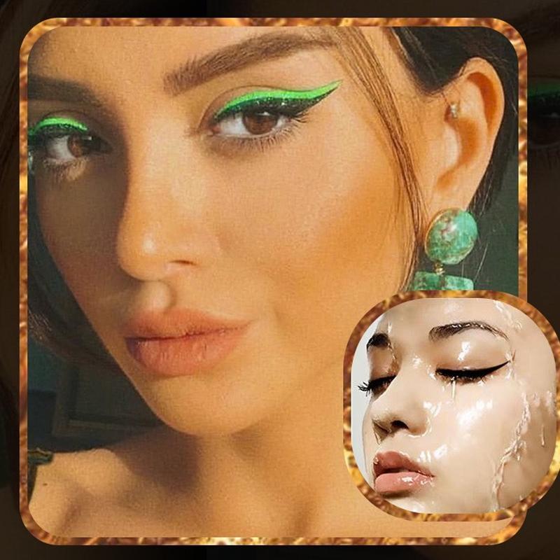 Reusable Eyeliner and Eyelash Stickers (4 Pairs)
