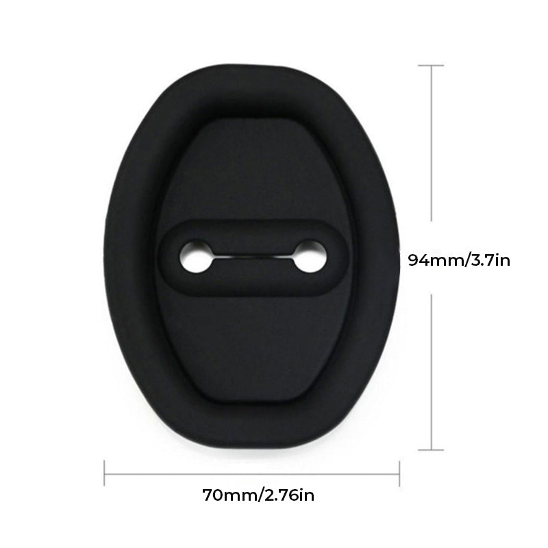 Car door lock protection cover