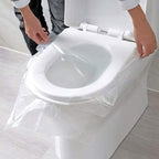 50 PCS Transparent Disposable Toilet Pads
