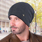 KNITTING WOOL BEANIE