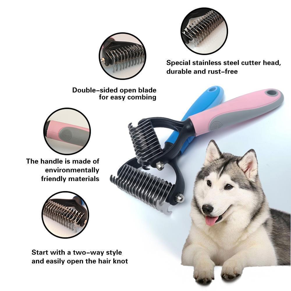 Pet Care Double Comb