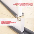 Sound and dustproof door bottom seal