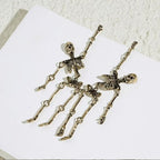 Halloween decorative skull earrings