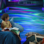 2 in 1 Northern Lights and Wave Projector