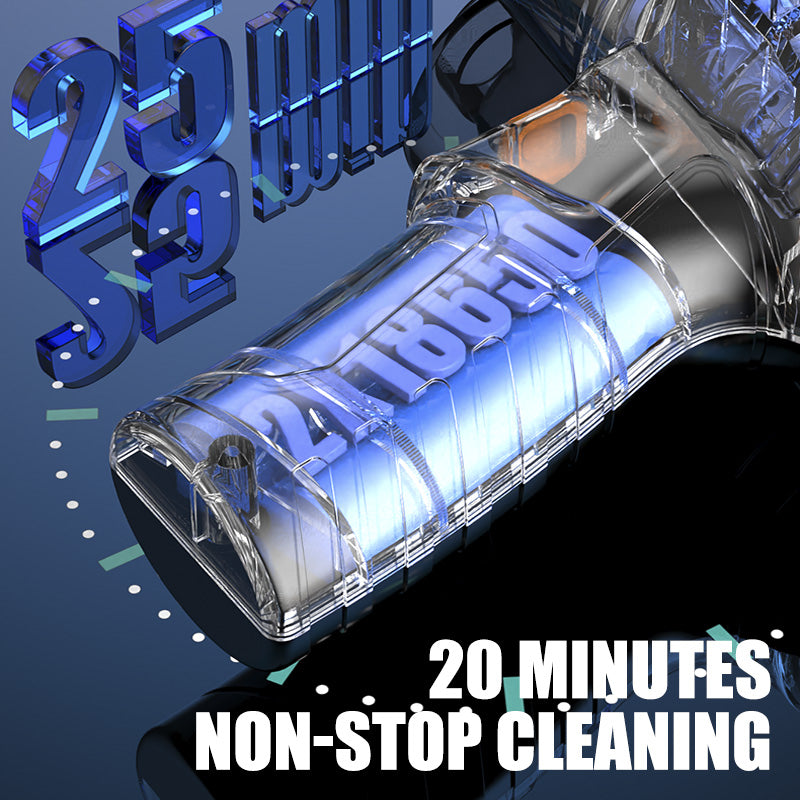 Portable wireless handheld vacuum cleaner, cyclone suction cordless vacuum cleaner, rechargeable vacuum cleaner with strong suction power suitable for cars/offices/homes