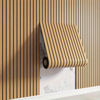 Wall Sticker 3D Wood Look PVC Panel Self Adhesive Waterproof
