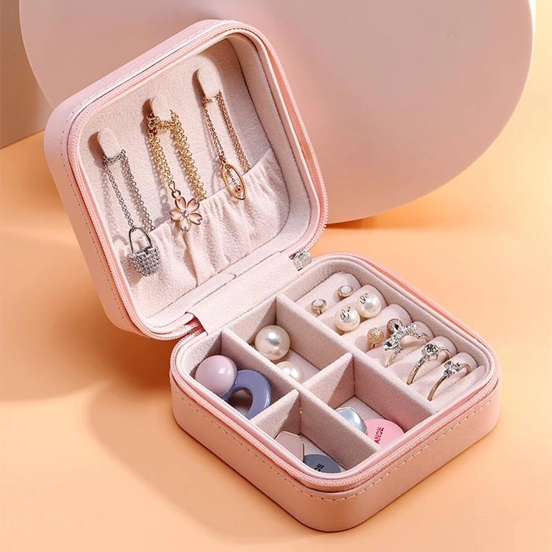 Portable Exquisite Jewelry Storage Box