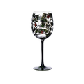 Four Seasons Tree Wine Glasses - Hand Painted Art