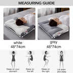 Ergonomic Orthopedic Neck Supporting Pillow – For Side and Back Sleepers