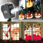 Halloween holographic projection