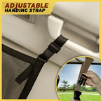 Car blanket storage net