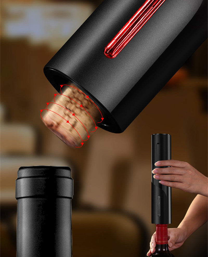 Electric Red Wine Opener Set