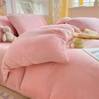 Verdict Flannel Fleece Duvet Cover - CozyCover