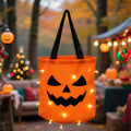 Halloween Treat Bag LED Pumpkin Candy Bucket