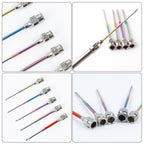 Embroidery Punch Needle Set of 7 for Continuous Threading and Craft Projects