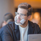 Transparent and reusable face shield