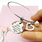 Never walk alone - Sister bracelet