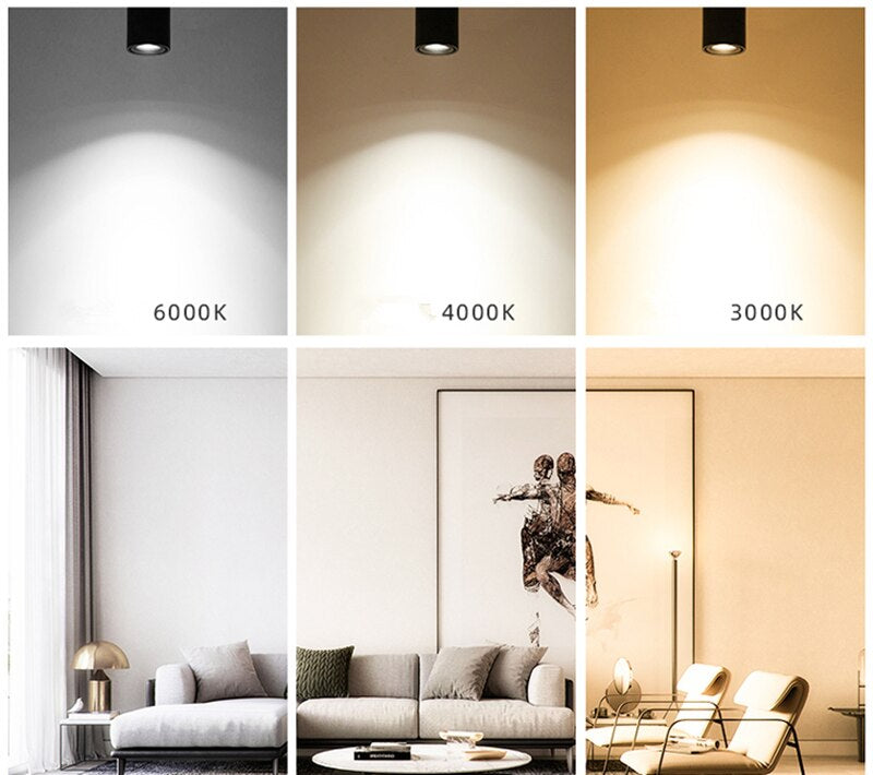 Led -Ceiling spotlight - 7W, 12W, 15W