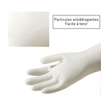 Robust velvet kitchen gloves (4 pairs)