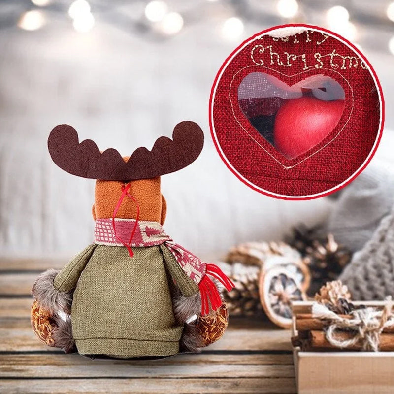 Christmas gift bag zipper design