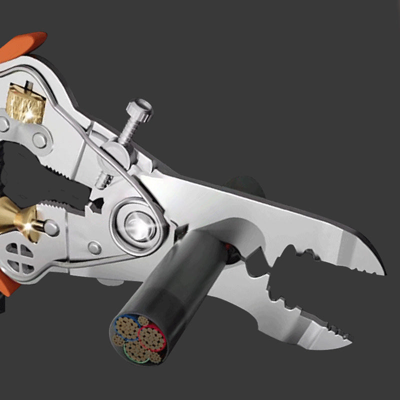 New multifunctional cable cutter stripping tool crimping pliers