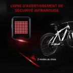 Light indicator for bicycle