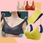 Latex seamless Push-Up bra