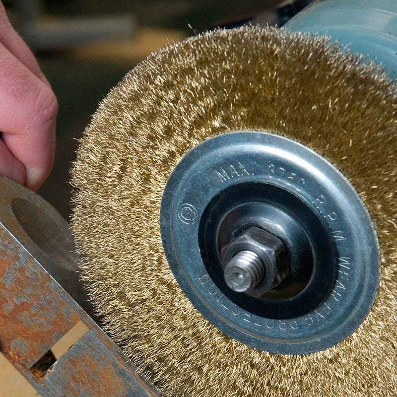 Steel Cable Polished Brush Head