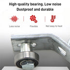 Angle Iron Track Hanging Line Pulley