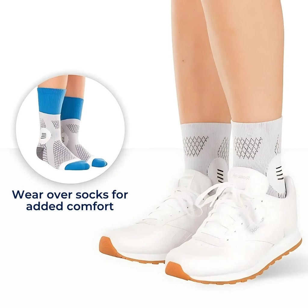Neurowear | Neuropathy Compression Socks – Graduated 20–31 mmHg – Breathable Toeless Design – All‑Day Relief for Swollen Feet