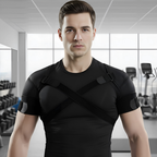 Cross-Compression Stability – Breathable Mesh Comfort – Relieves Shoulder Pain & Improves Posture