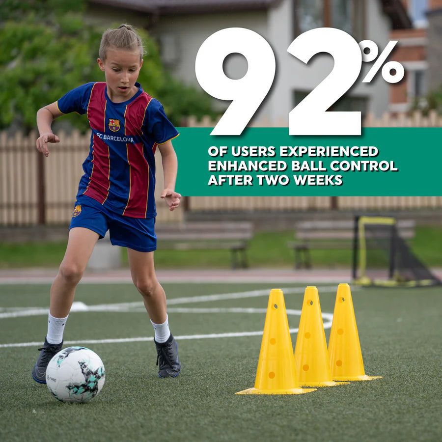Football Pro Training Mat | Anti-Slip, 2x2m Size for Skill Enhancement and Home Training
