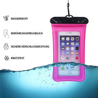 Waterproof, floating phone bag