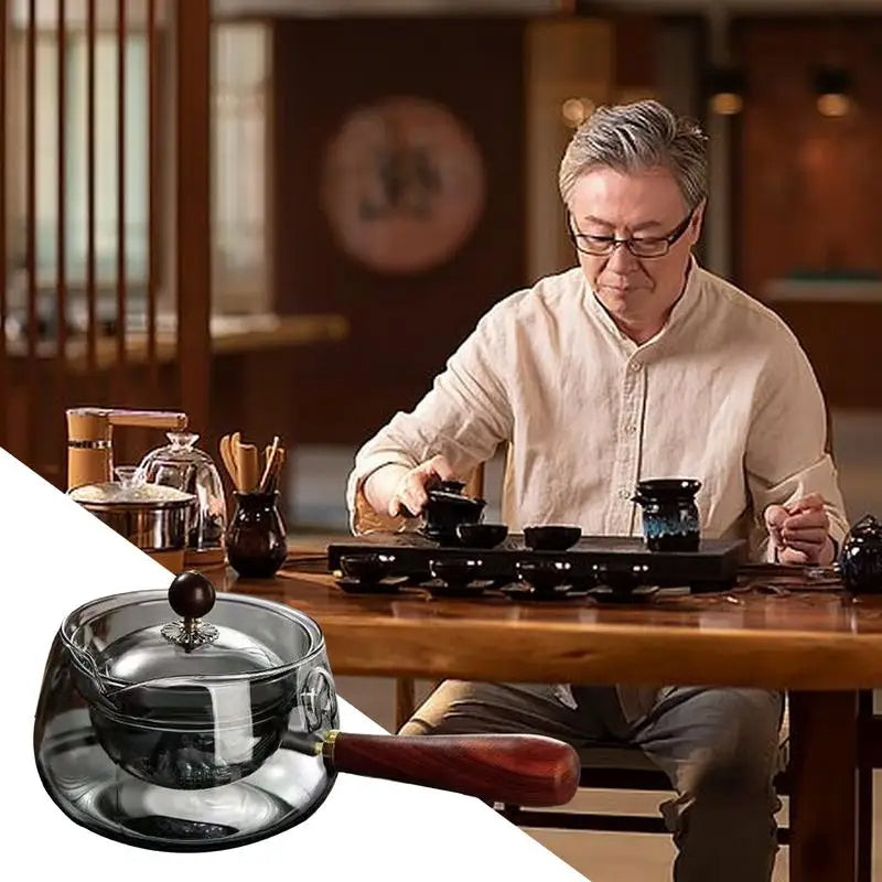 Elegant Glass Teapot with Infuser