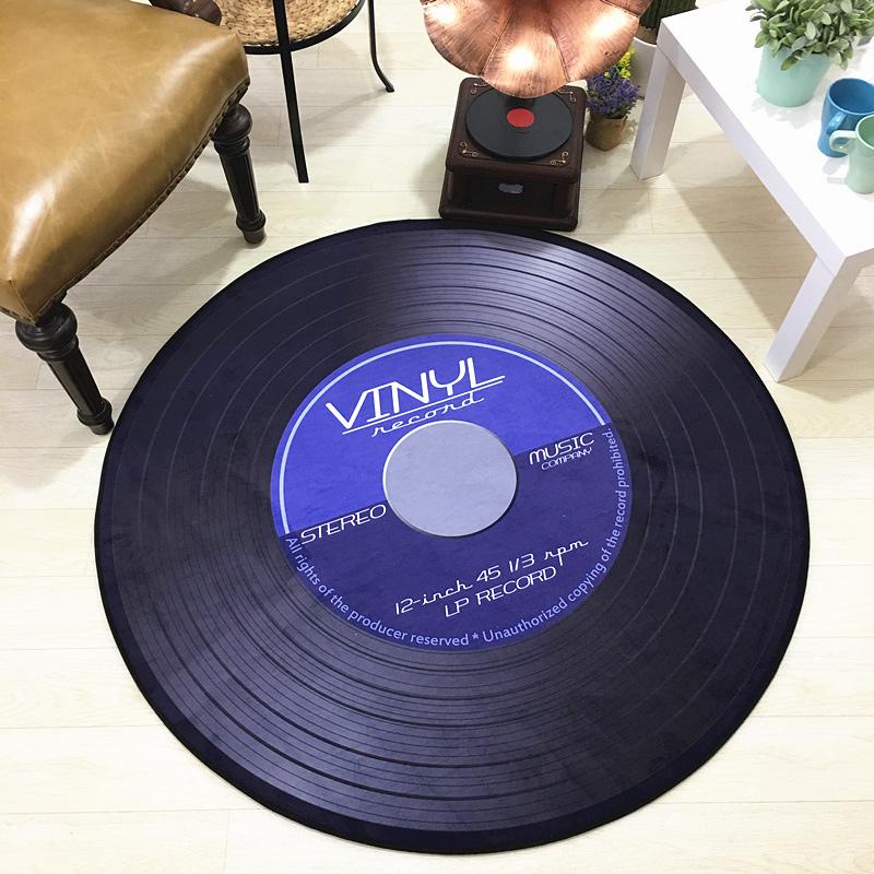 Retro Disc Rug