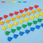 Wooden Table Color Direction Game For Kids