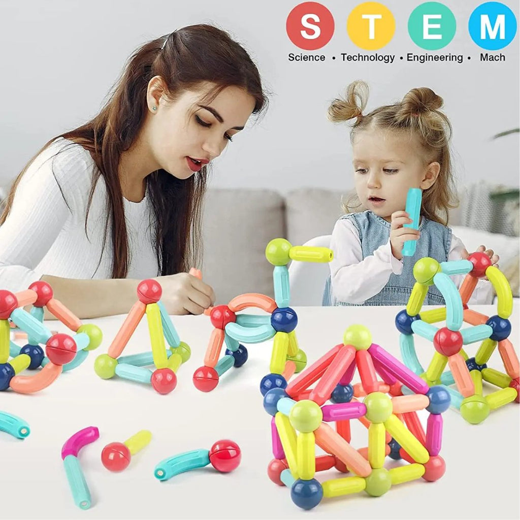 Magneo Blocks - Creative Magnetic Construction Set for Children