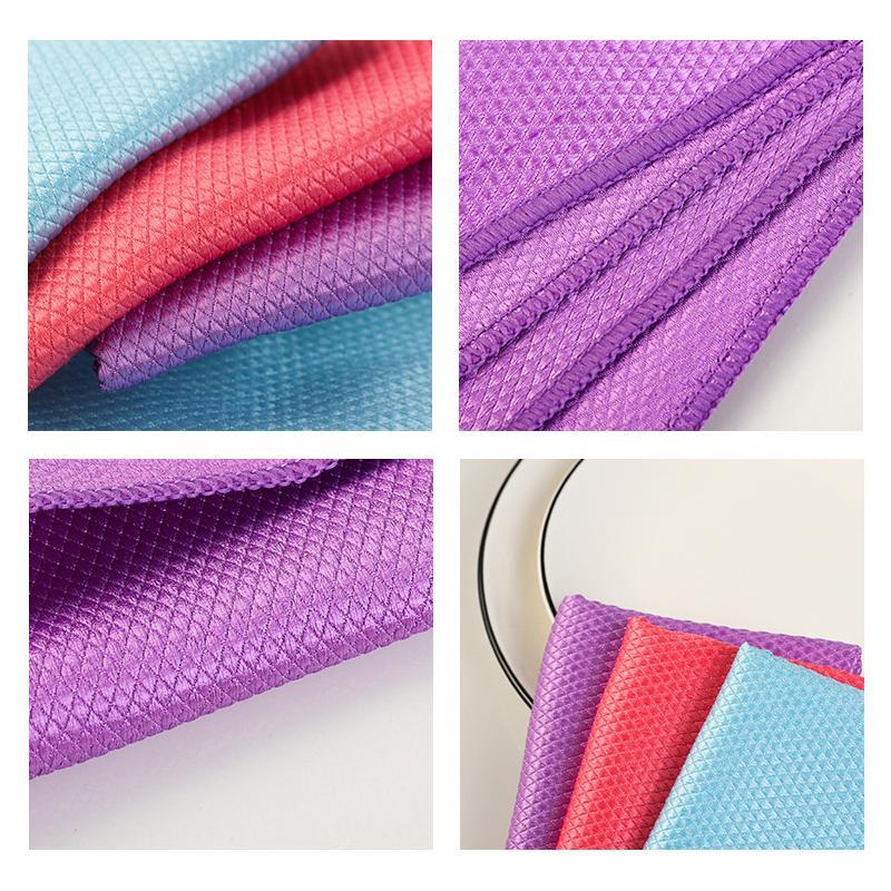 Fish Scale Microfiber Polishing Cloth