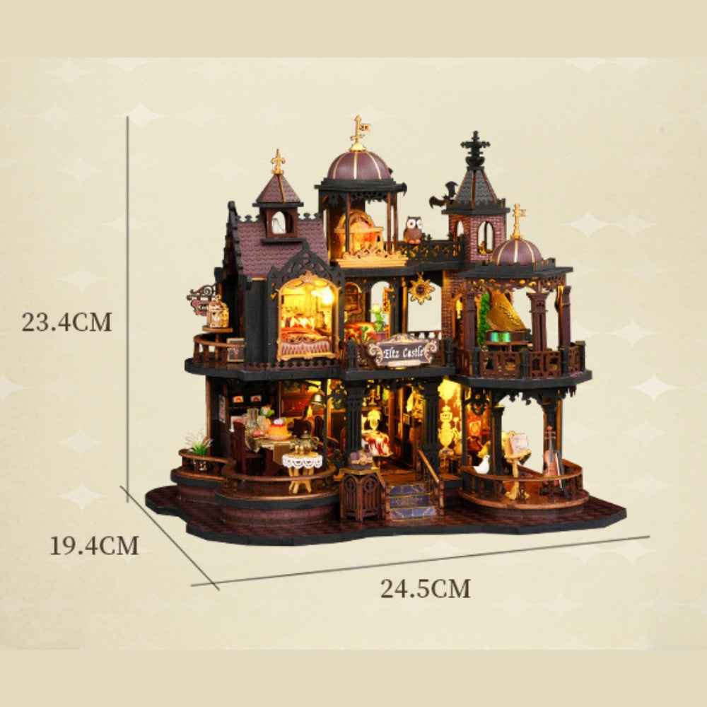 Edinburgh Castle DIY Mini House Kit ｜DIY Miniature Kit