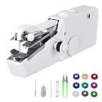 Portable handheld sewing machine for quick repairs