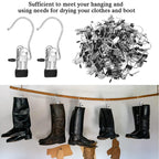 Hanging hooks/clips in stainless steel