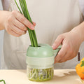 Multifunctional cordless electric grinder