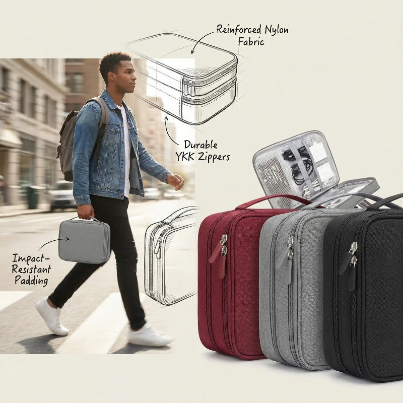 Triple Layer Tech Organizer