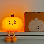 LED night light in the shape of a pumpkin, USB rechargeable