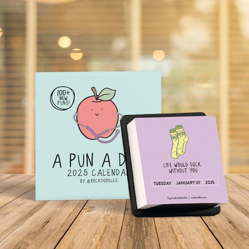 2025 A Pun a Day Desk Calendar