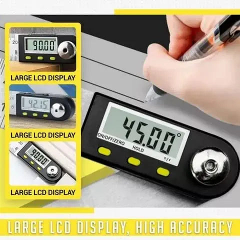 Digital Angle Finder and Ruler Combination Tool
