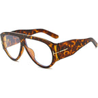 Oversized UV400 Aviator Sunglasses