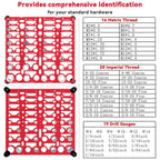 2026 New Nut and Bolt Thread Checker (SAE & Metric)