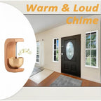 Magnetic Wooden Doorbell